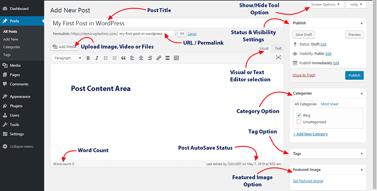 WP Classic Editor Features