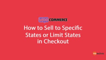 WooCommerce - How to Sell to Specific States Districts