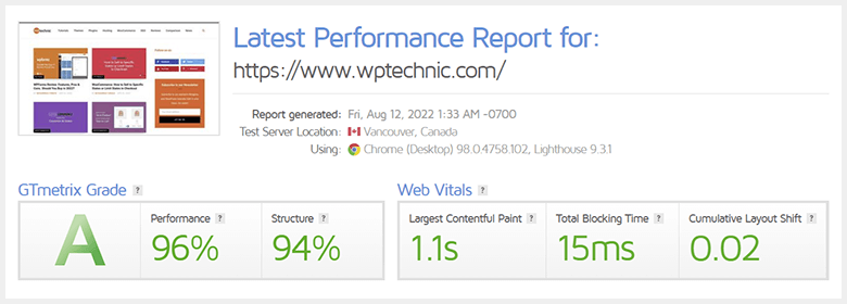 Hostinger Reviews Speed GTMetrix