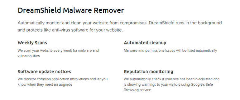 dreamshield malware removal