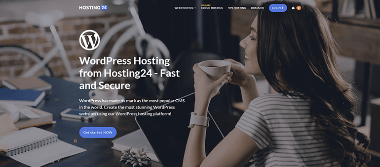 hosting24 homepage