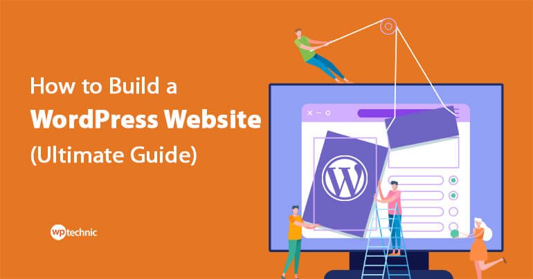 how to build a wordpress website