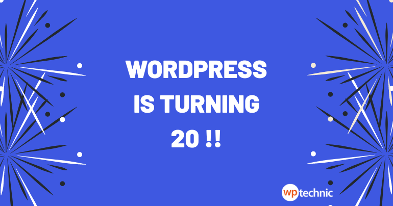 wordpress 20 years