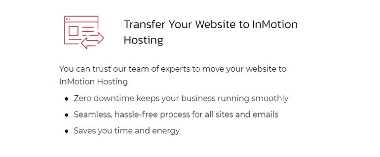 inmotion hosting review free website migration