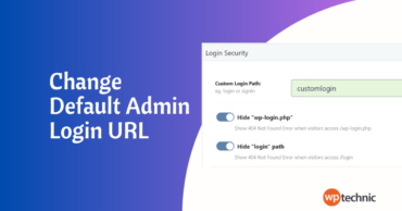 How to Change WordPress Default Admin Login URL Free Plugin