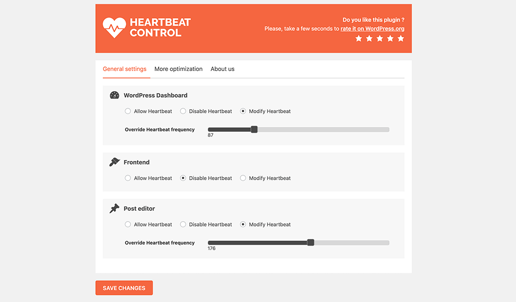 How to Disable or Limit WordPress Heartbeat API using WPRocket